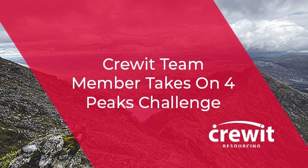Crewit Team Member Takes On 4 Peaks Challenge