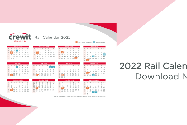 Rail Calendar Social Image -2022